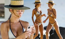 Kimberley Garner mặc bikini gợi cảm khó rời mắt