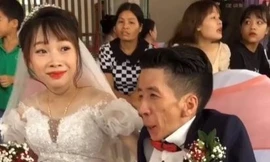 Đám cưới cổ tích của chàng trai 1 mét 3 ở Hà Giang