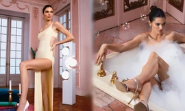 Em gái siêu mẫu nhà Kardashian chân dài mê mải