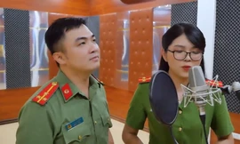 Đoàn Thanh niên Công an tỉnh Tuyên Quang cất cao tiếng hát chào mừng Đại hội Đoàn toàn quốc XII