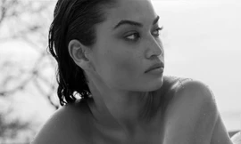 Ánh nude đen trắng đậm chất nghệ thuật của người mẫu Shanina Shaik