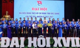 Ra mắt Ban Chấp hành Tỉnh Đoàn Bắc Giang khóa XVII