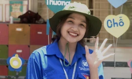 Bạn Nguyễn Bích Ngọc, sinh viên năm 2 khoa Kinh doanh quốc tế, Học viện Ngân hàng