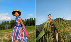 Chàng trai nông dân trở thành hiện tượng mạng triệu view với thời trang tự chế 