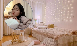 Cô gái 'tân trang' phòng trọ cũ đẹp như mơ khiến dân mạng trầm trồ