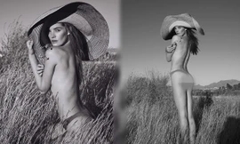 Mỹ nhân tóc đỏ cao 1m82 Alexina Graham khoe dáng rực lửa