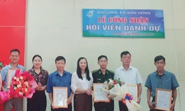 31 nam giới tại Hà Tĩnh được kết nạp vào Hội Liên hiệp Phụ nữ