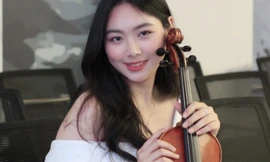 Nữ sinh Học viện Ngoại giao thành thạo tiếng Anh nhờ đam mê đàn violin