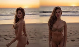 Ngất ngây dáng vóc bikini nóng bỏng của người đẹp Kara del Toro