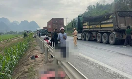 Tai nạn nghiêm trọng trên quốc lộ 1A, hai người thương vong