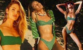 Candice Swanepoel diện bikini siêu quyến rũ hút hồn phái mạnh