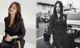 Song Hye Kyo 'tóc nâu môi trầm' sang chảnh ở Milan