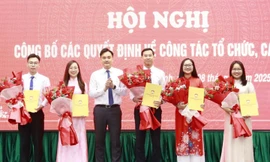 Công bố quyết định về công tác cán bộ ở Tỉnh Đoàn Bắc Ninh.