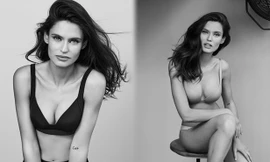 Siêu mẫu Ý Bianca Balti diện nội y tôn đường cong hấp dẫn