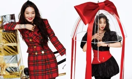'Hồ ly 9 đuôi' Shin Min Ah đẹp xuất sắc đón Giáng sinh
