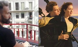 Chơi piano 'My heart will go on' giữa dịch Covid, chàng trai nhận 'mưa' lời khen