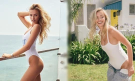 Người đẹp Mỹ Taylor Justine căng đầy sức sống đôi mươi