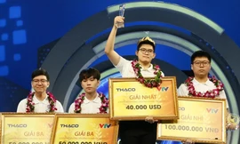 Chàng trai Quảng Ninh Nguyễn Hoàng Khánh vô địch Đường lên đỉnh Olympia năm thứ 21 