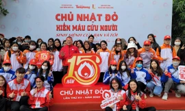 Chủ nhật Đỏ lần thứ XV: 16 điểm hiến máu tiếp nhận gần 10.000 đơn vị