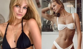 Hình thể tuyệt mỹ của 'chân dài' 9x Nadine Leopold