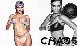 Bella Hadid bán nude 'rực lửa'