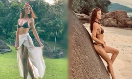 Khoảnh khắc gợi cảm hút mắt của nàng thơ tóc đỏ Cintia Dicker