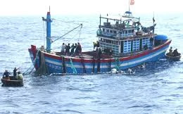 Khánh Hoà: Tàu đánh cá chìm, chưa tìm được 12 thuyền viên