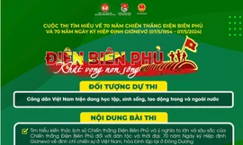 Thi tìm hiểu 70 năm Điện Biên Phủ - Khát vọng non sông