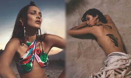 Bella Hadid bán nude rực lửa thanh xuân