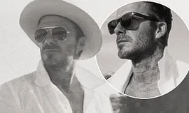 David Beckham U50 phong độ điển trai hút hồn qua ống kính con trai