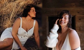 Đường cong 'gái một con' đẫy đà bốc lửa của mẫu ngoại cỡ Ashley Graham