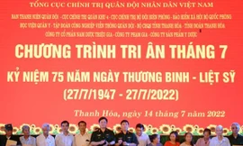 Tuổi trẻ Quân đội tri ân tháng 7