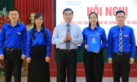 Chị Dương Minh Nguyệt làm Bí thư Tỉnh Đoàn Tuyên Quang mới