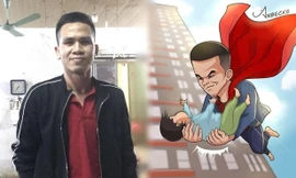 Cộng đồng mạng tràn vào facebook gửi lời cảm ơn chàng trai đỡ bé gái rơi từ tầng 12
