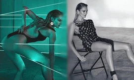 Candice Swanepoel thả dáng tuyệt mỹ với đôi chân dài mê mải