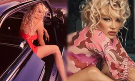 Pamela Anderson U60 vẫn xứng danh 'bom gợi cảm'