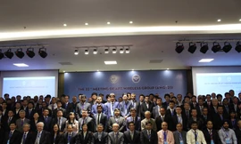 Hội nghị Nhóm thông tin vô tuyến của APT lần thứ 23 có sự tham gia của 214 đại biểu trong nước và quốc tế. Ảnh: Giang Thanh