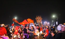Đà thành rộn ràng ăn mừng chiến thắng U23 Việt Nam