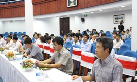 Hội thảo - Diễn tập Ứng cứu sự cố an toàn thông tin mạng khu vực miền Trung và Tây Nguyên năm 2018 với sự tham gia của các chuyên gia hàng đầu về an ninh mạng. Ảnh: Giang Thanh