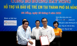 Đà Nẵng tổ chức công bố Đường dây nóng hỗ trợ bảo vệ trẻ em thông qua Tổng đài dịch vụ công Đà Nẵng (Tổng đài 1022). Ảnh: Giang Thanh