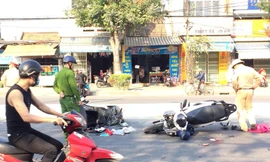 Vụ tai nạn xe máy nghiêm trọng khiến cô giáo về hưu và 1 đôi nam nữ bị thương nặng