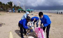 Tuổi trẻ Đà Nẵng chung tay dọn vệ sinh sau ngập lụt