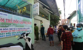 Nhóm trẻ Mẹ Mười (đường Thái Thị Bôi, quận Thanh Khê, Đà Nẵng) - nơi xảy ra sự việc bảo mẫu bạo hành trẻ em