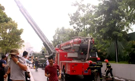 Cuộc diễn PCCC quy mô lớn do Bộ Công an phối hợp với UBND TP Đà Nẵng tổ chức với sự tham gia của hơn 1000 người đến từ nhiều đơn vị, lực lượng 