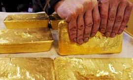 Giá vàng cuối tuần tăng vút