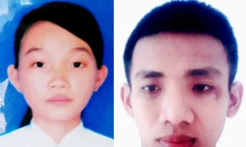 Di ảnh nạn nhân Lê Thị Phụng (ảnh trái) và nghi phạm Nguyễn Minh Trí (ảnh phải)