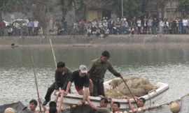 Hồ Gươm có hai 'cụ' Rùa