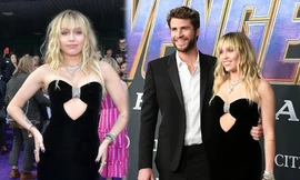 Đi sự kiện mừng anh chồng, Miley Cyrus thành tâm điểm vì quá gợi cảm