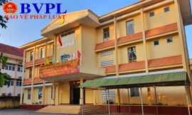 Trụ sở TAND TP Buôn Ma Thuột nơi xảy ra vụ việc. Ảnh: BVPL