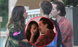 Brooklyn Beckham cãi nhau với bạn gái đến mức khóc, em trai phải hoà giải
